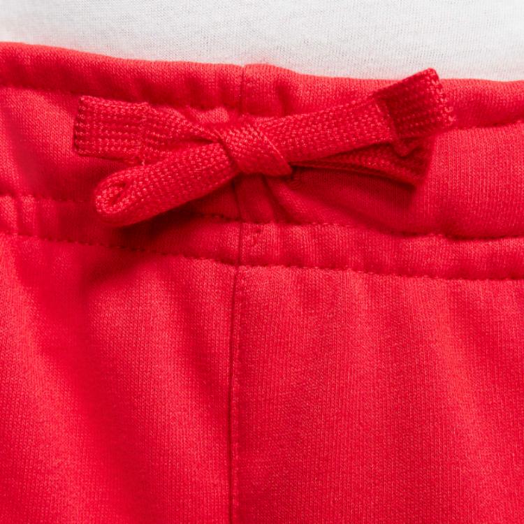 Nike Sportswear Club Fleece Logo Print Drawstring Loose Fit Shorts Kids shorts University-Red CK0509-657