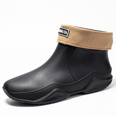 Low-cylinder Rain Shoes for Men and Women: Outdoor Fishing Waterproof Shoes, Stylish Style for Outdoor Wear, Rain Boots