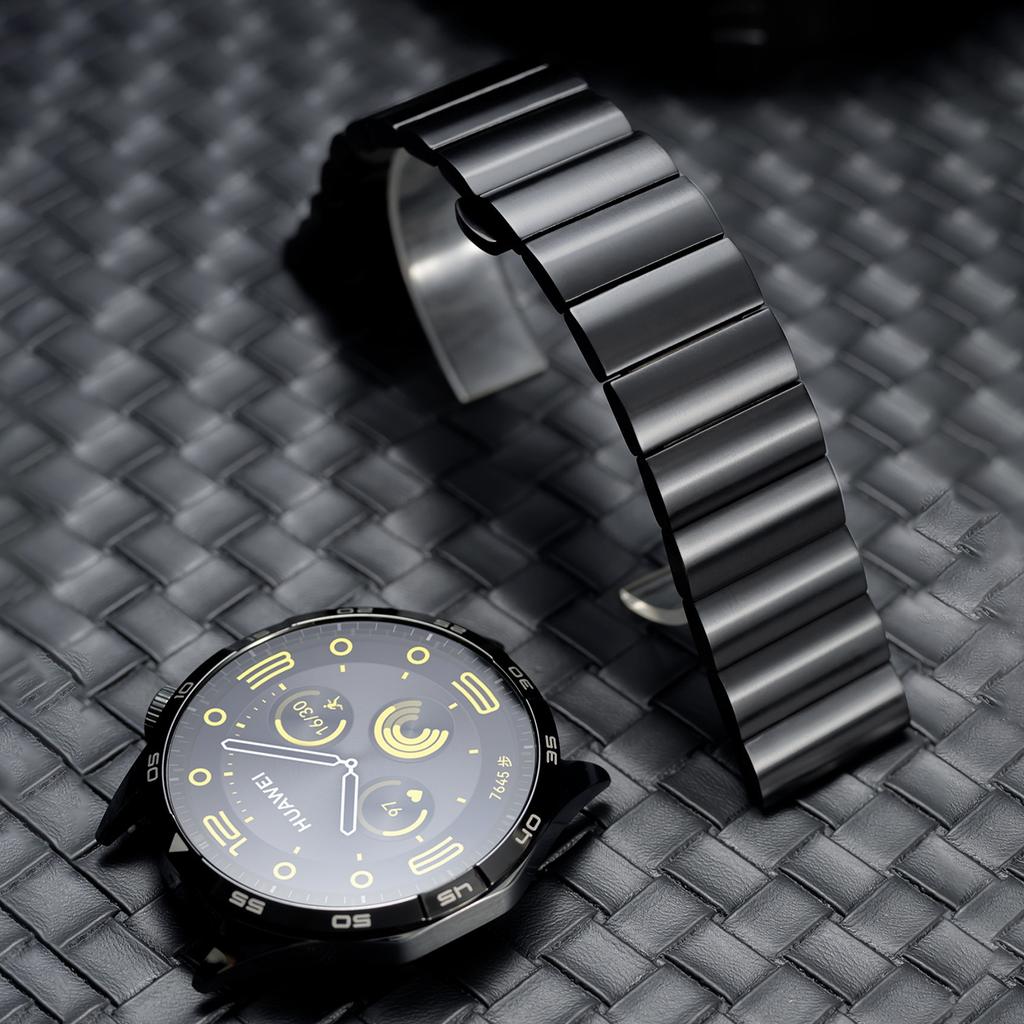 Titanium 22mm Universal Watchband for Huawei GT4 5 46mm GT5 Pro 46mm Strap Huawei Watch 4/3 Pro Man Luxury Belt Amazfit Balance