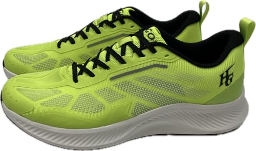 HI-GOLD NRS-400BYW Running Shoes, Brilliant Yellow, Size 24.5cm