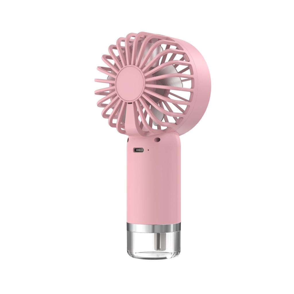 Tragbarer Mini-USB-Ventilator & Hydrierender Sprüher für Studenten und den Außenbereich