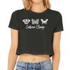 Embrace Change - Women’s Flowy Cropped Tee Unisex T-Shirt