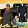 Set Costume Naruto Akatsuki Tobi Uchiha Obito Pentru Cosplay Și Halloween