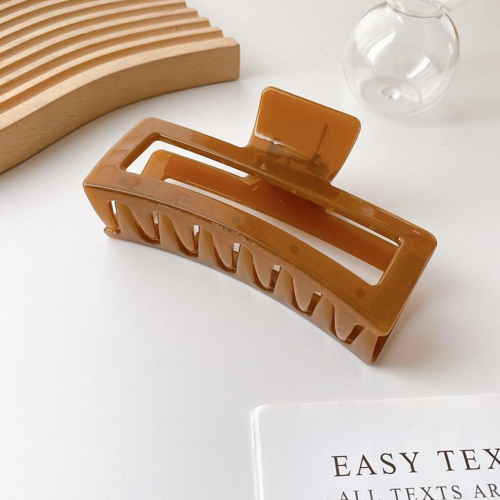 Elegant Vintage 13cm Hair Claw Clip For Women Retro Aesthetic Accessory In Colors Multiple