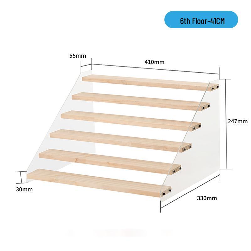 Handmade Multi-Layer Acrylic Figurine Display Rack