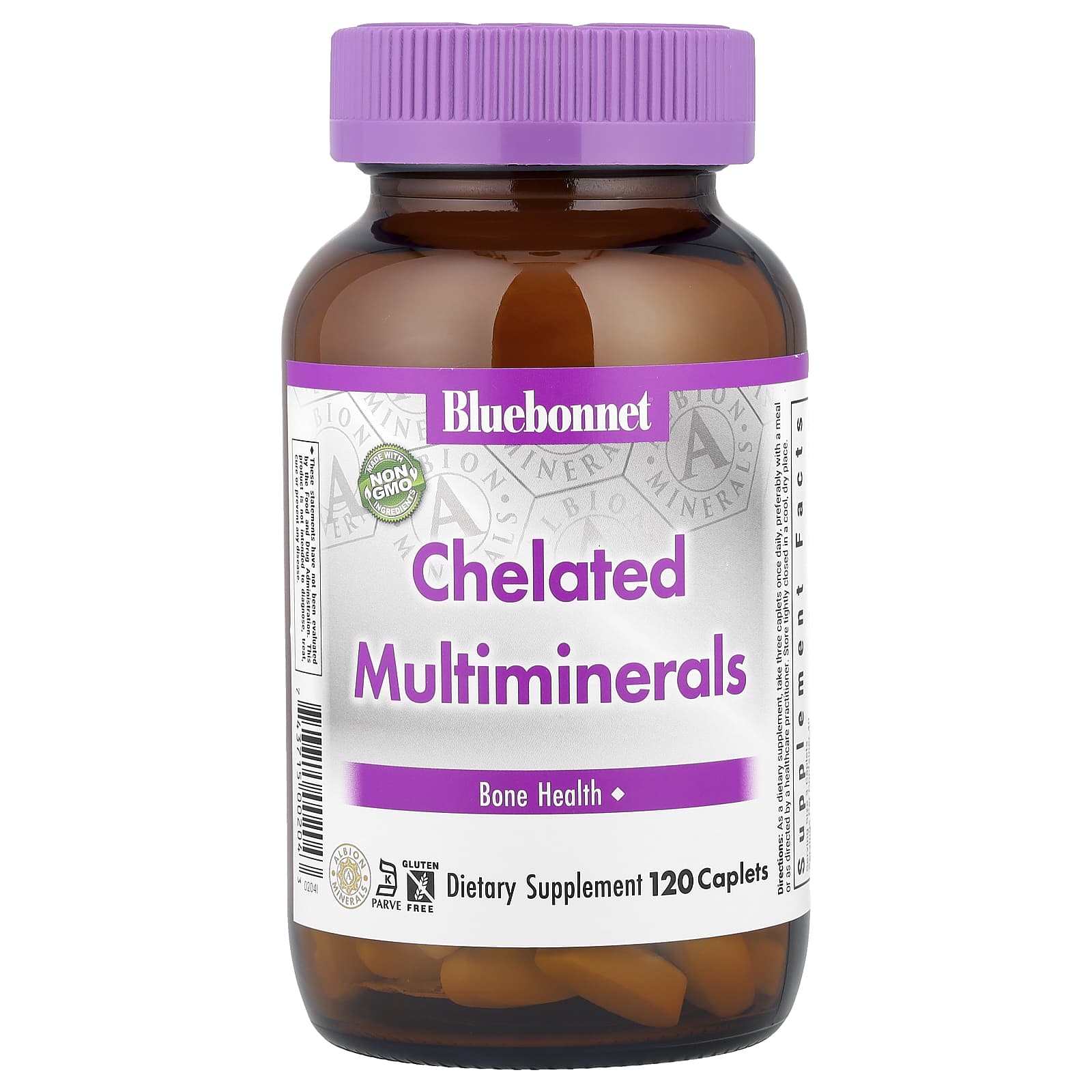 

Chelated Complex Minerals, High Potency, 120 Tablets
