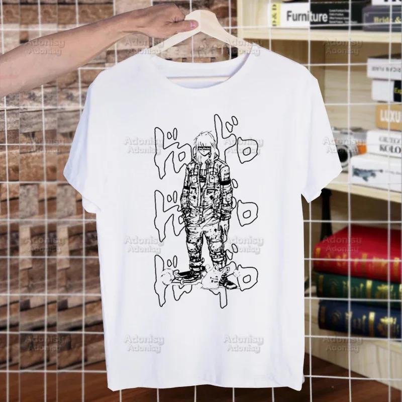 

Dorohedoro Street Style Casual Short Sleeve Unisex KaiUnisex Nikaido Japan Anime Printing T Shirt Loose O-neck Tshirt Male T-shirt Shirt S