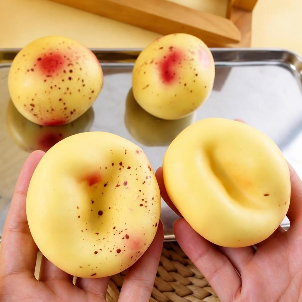 Sensory Play Pinch Ball Toy Crispy Potato Decompression Toy Crunchy Potato Fidget Toy  Adults