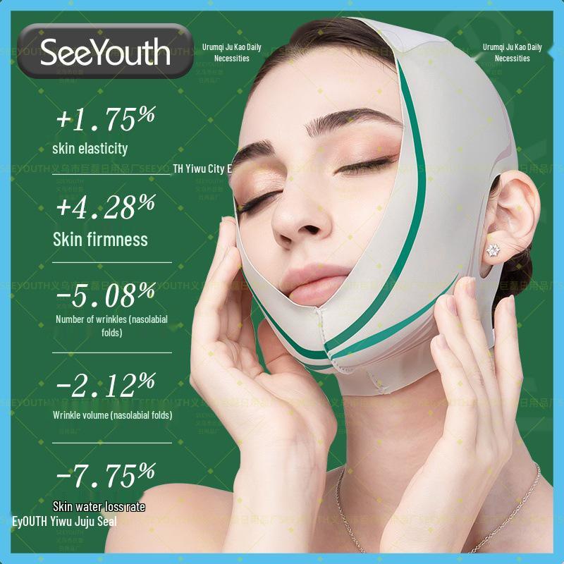 SEEYOUTH Unisex V-Face Lifting Mask: Tightens Contours, Enhances Jawline, Reduces Lines Moon Shadow V-Slim Set Hot Sale Gift Box*1