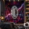 Wall Hanging Tapestry AC Milan Print Cloth for Living Room Bedroom Home Decor