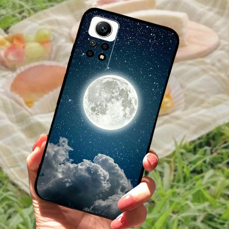 For Redmi Note 12 Pro 4G Case Silicone Soft Marble Black Bumper Funda Coque For Xiaomi Redmi Note 12 Pro Protective Phone Cover