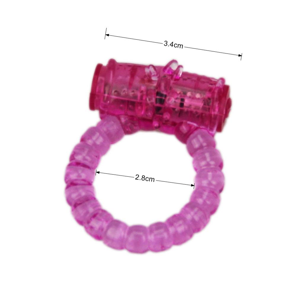 Lasting Cock Ring Vibrator Delay Premature Ejaculation Lock Fine Sex Toys Product for Men Dildo Extender Beads Loop Clit Massage