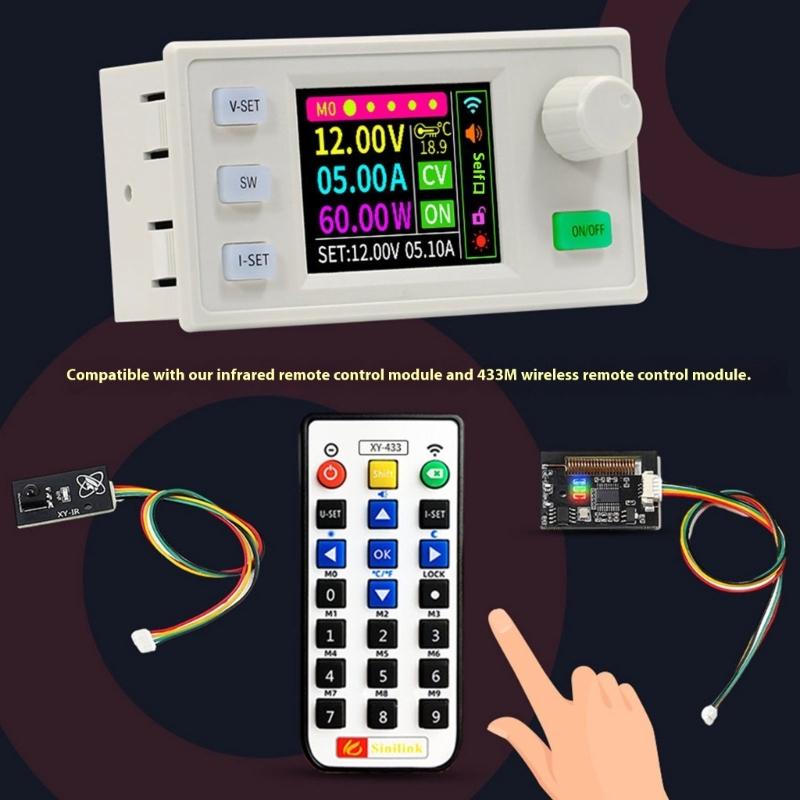 Large power 1200W 20A Output Adjustable Regulator Simple Installation for Laboratory Equipment & Circuits Maintenance
