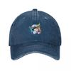 Watercolor Cockatoo Wearing Sunglasses Baseball Cap Sun Hat For Children Wild Ball Hat Cute Unisexs Caps Womens