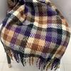 Korean Atmosphere Plaid Scarf Winter Warm Neck Protection Neck Scarf Thickened Warm Shawl Outer Wear