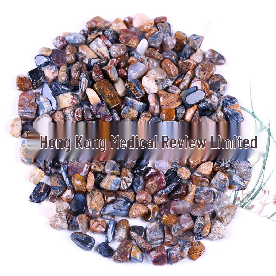 Kristall Edelstein Flaschen: Achat, Jade, Turmalin Mineralienproben (5-7mm)