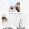 2Pcs Door Mounted Cats Play Toy Mouse Elastic Mouse Toy with Squeaker Door Hanging Plush Teaser Toy for Pet Entertainment