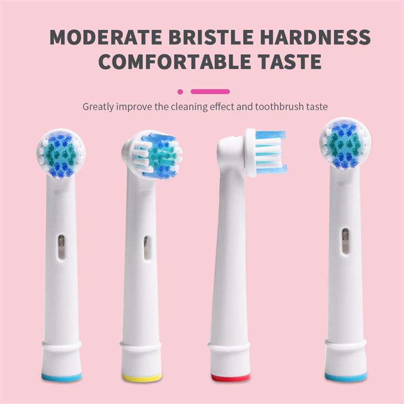 8pcs/12pcs Toothbrush Head Soft Hair Ultrasonic Whitening Electric Replace Oral Cleaning Home Supplies