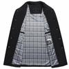 Autumn and Winter Men's Lapel Light Casual Cotton-padded Middle-aged Business Warm Jacket
