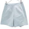 PRADA Made in Italy Silk Blend Wrap Shorts 38 Blue Women Used