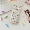 Sweet Cute Pencil Case Korean Style Lovely Eyeglasses Case Lightweight Lipstick Bag  Girls