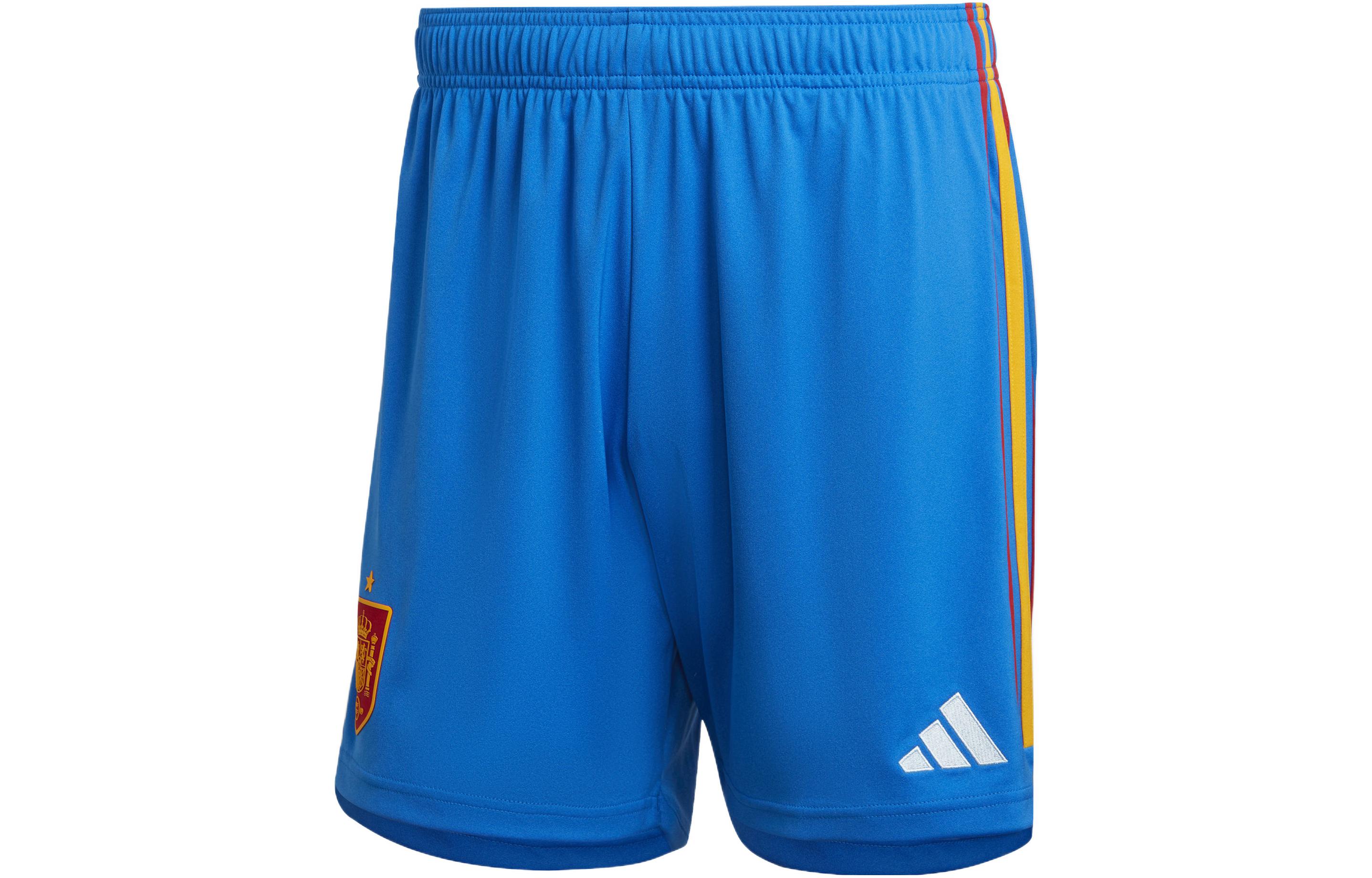 Мужские синие шорты-бермуды для футбола Adidas HE2025 XS