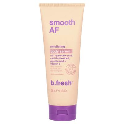 B.Fresh, Smooth Af, Exfolierande kroppsserum, 8 fl oz (236 ml)