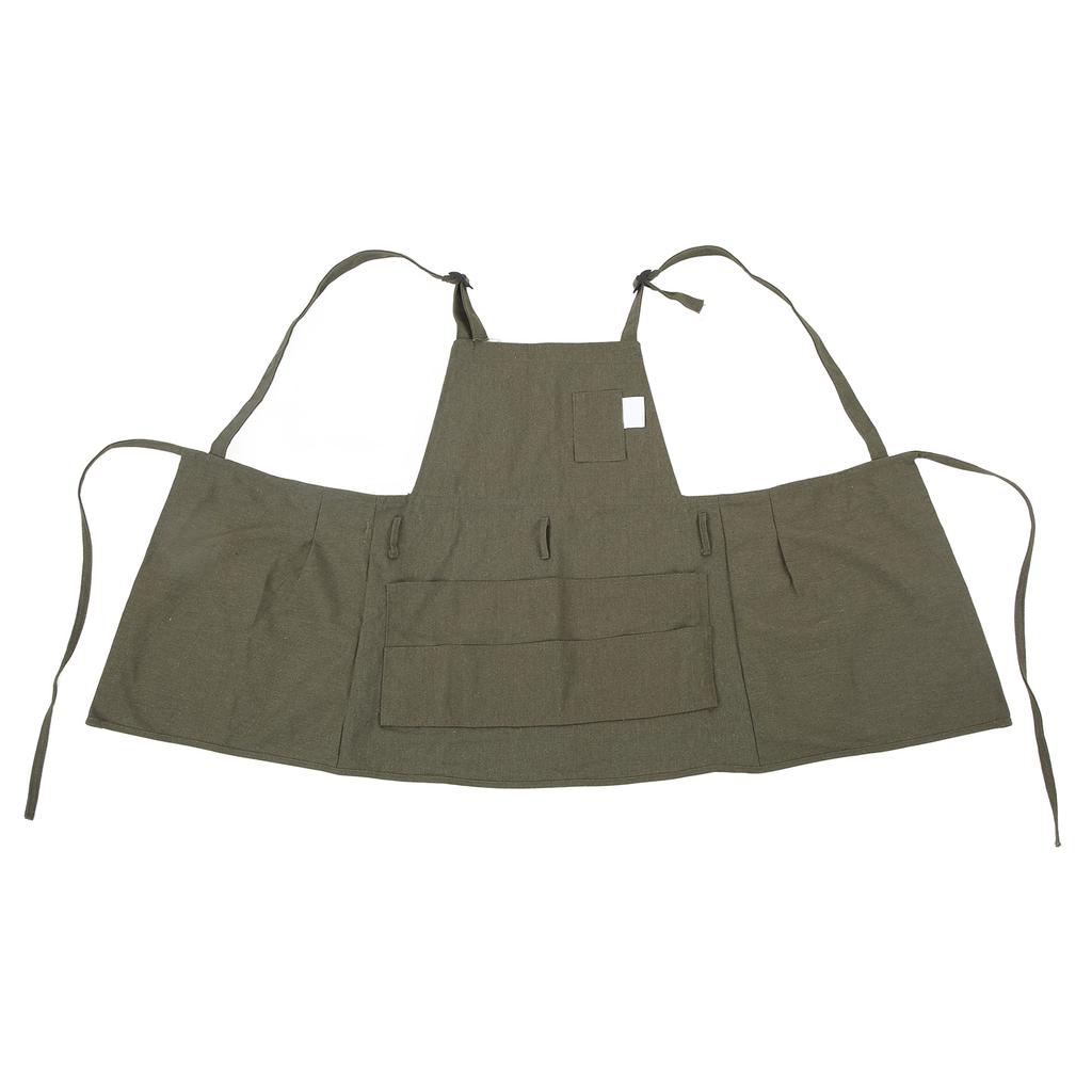 Work Apron Adjustable Linen Comfortable DIY Household Goods for Kitchen Restaurant Bar Shop
