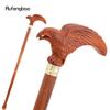 Brown Red Wooden Fashion Bird Eagle Stick Decorative Vampire Cospaly Wood Cane Mace Wand Crosier 94cm Performance Stage Cane