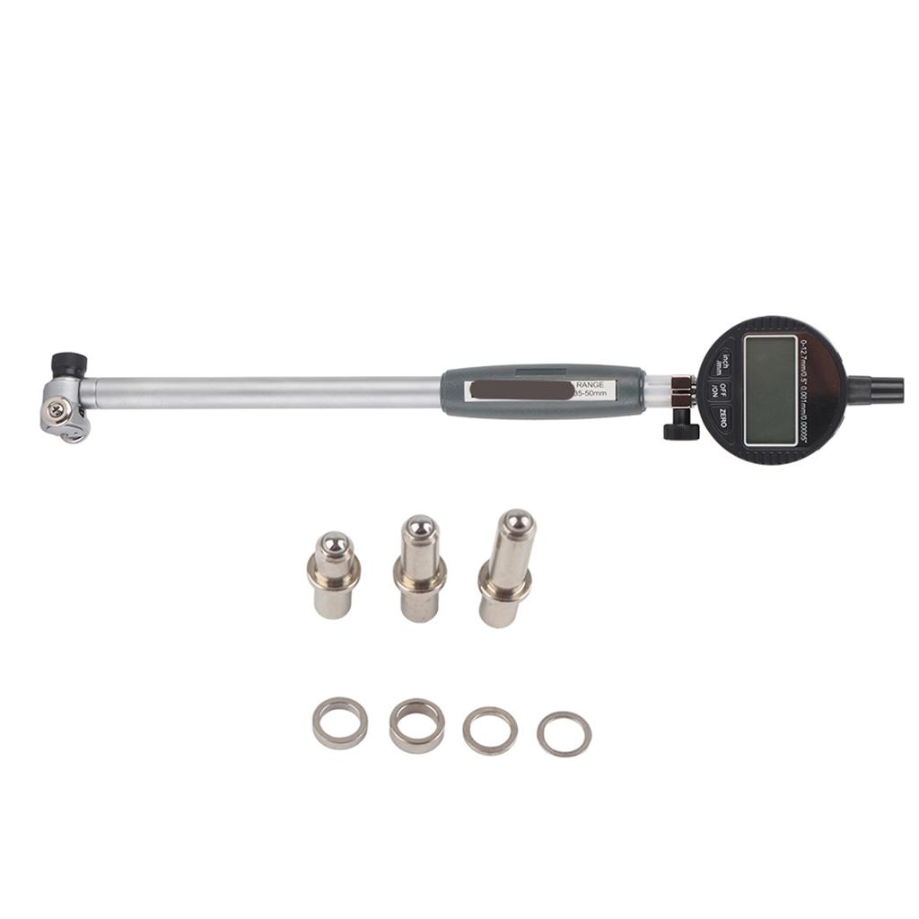 Digital Dial Bore Gauge Stainless Steel High Accuracy Inner Diameter Measurement Tool 3550mm