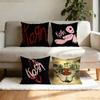 Fashion Band RRock Korn Pillowcase Casual Style Decoration Suitable for Home Decoration Excluding Pillow Core