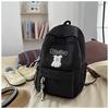 School bag new high value fresh sweet candy color backpack junior high school students lightweight travel backpack
