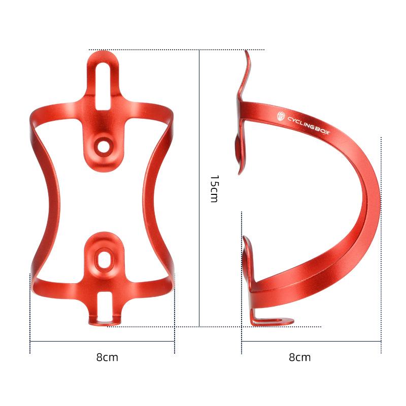 Aluminum Alloy Gradient Bicycle Water Bottle Cage for Mountain Bikes