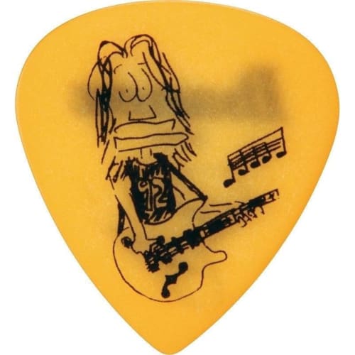 Ibanez Paul Gilbert Picks 1000PG-YE, Yellow, Pack of 10