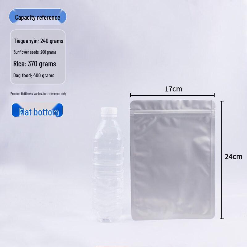 YiCang Flat Bottom Stand-Up Aluminum Foil Self-Sealing Bags