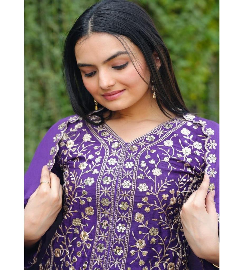 Bollywood Party Wear Sharara Salwar Suit Indian Pakistani Designer Salwar Kameez