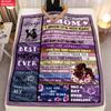 Purple Rose Print thin Flannel Blanket for Bedrooms,Living Rooms,Sofas Blankets,Lunch Breaks,blankets fluffy blanket