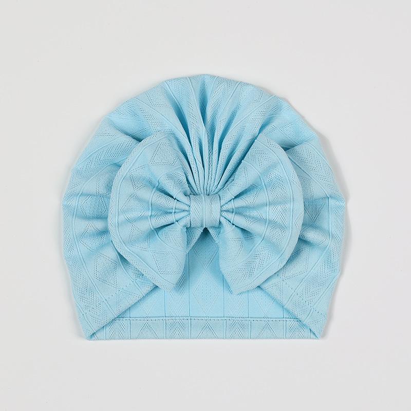 Baby Hat Girls Bowknot Cap Kids Beanie Newborn Photography Spring Autumn Summer Infant Turban Children Props