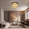 German Warehouse Contemporary LED Ceiling Lamp with Crystal Simple Indoor Illumination