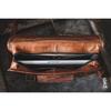 Men's Handmade Leather Vintage Laptop Messenger Briefcase Satchel Bag