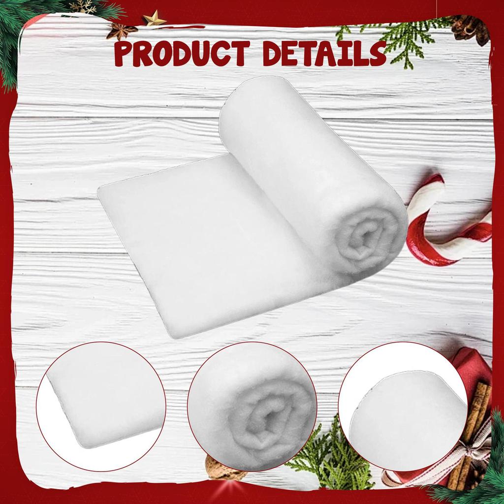 Artificial Snow Blanket Decor Home Decor Winter Wonderland Decor Xmas Snow Sheet