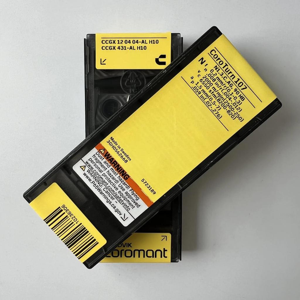 CCGX120404-AL H10 / Carbide CNC Blade Tool 10 Pcs