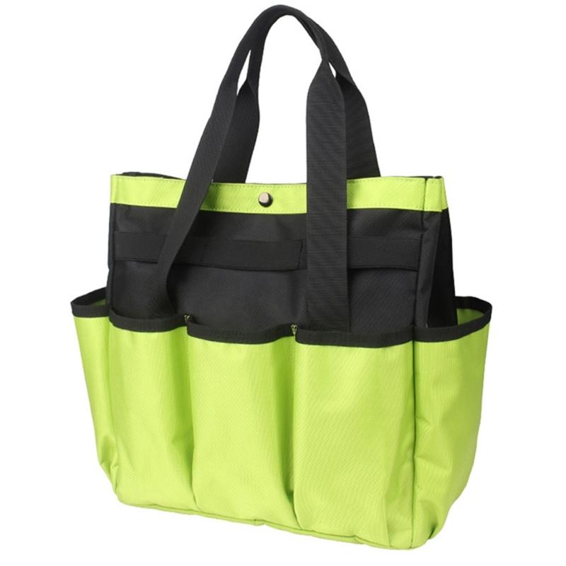Multipocket Garden Tool Bag Multipocket Garden Tool Bag Oxford Cloth Garden Tool Organizer with Straps for Keeping Tools
