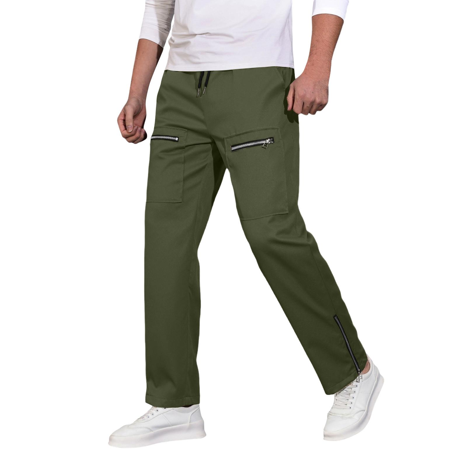 

Повседневные спортивные брюки мужские свободные длинные вставки фитнес бег тренировочные брюки M