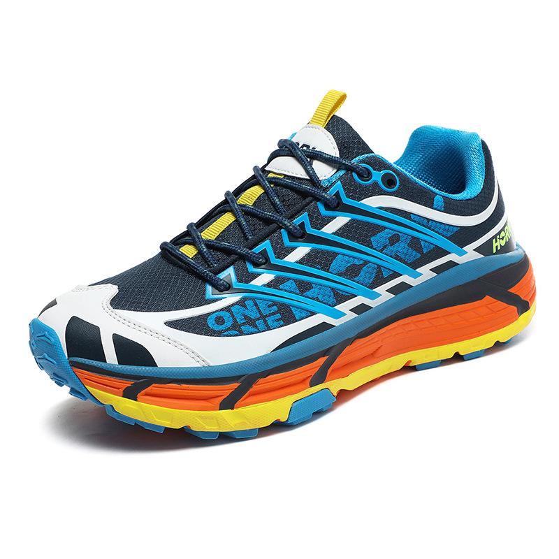 

Autumn and winter new outdoor off-road non-slip and wear-resistant hiking shoes men s lightweight soft-soled shock-absorbing rebound sports dad shoes 39 сапфировый