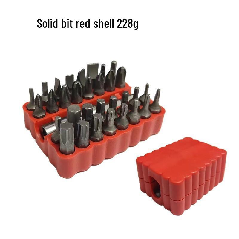 Magnetic S2 Steel Hardened Hex Ball Head Air Driver Bit 1/4" Pneumatic Screwdriver Attachment