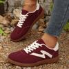 Fashion Women's Casual Shoes Lace Sobriety New Fashion Lightweight Casual Outdoor Walking Shoes Sneakers Anti-slip Flat Women's Shoes