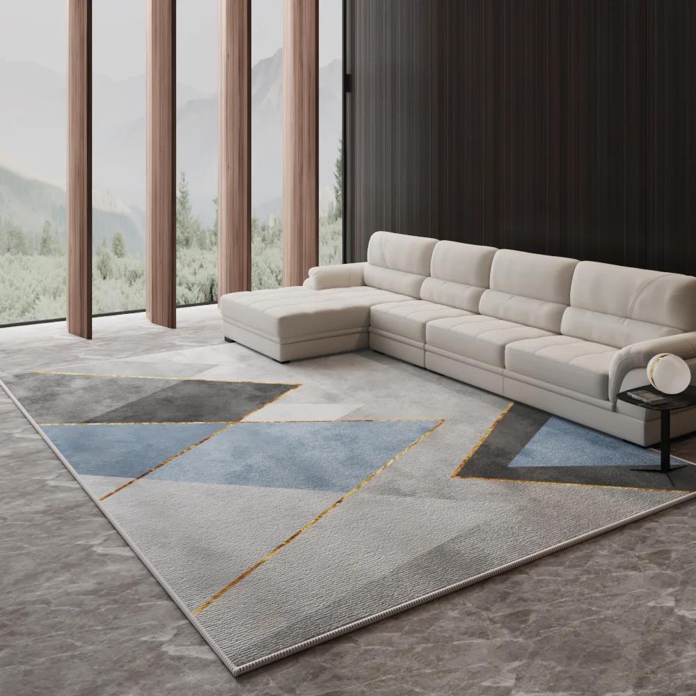 Tappeto Nordico di Lusso Leggero – Tappeto Grande per Soggiorno | Per Sotto Divano e Tavolino, Arredo Camera da Letto e Salotto