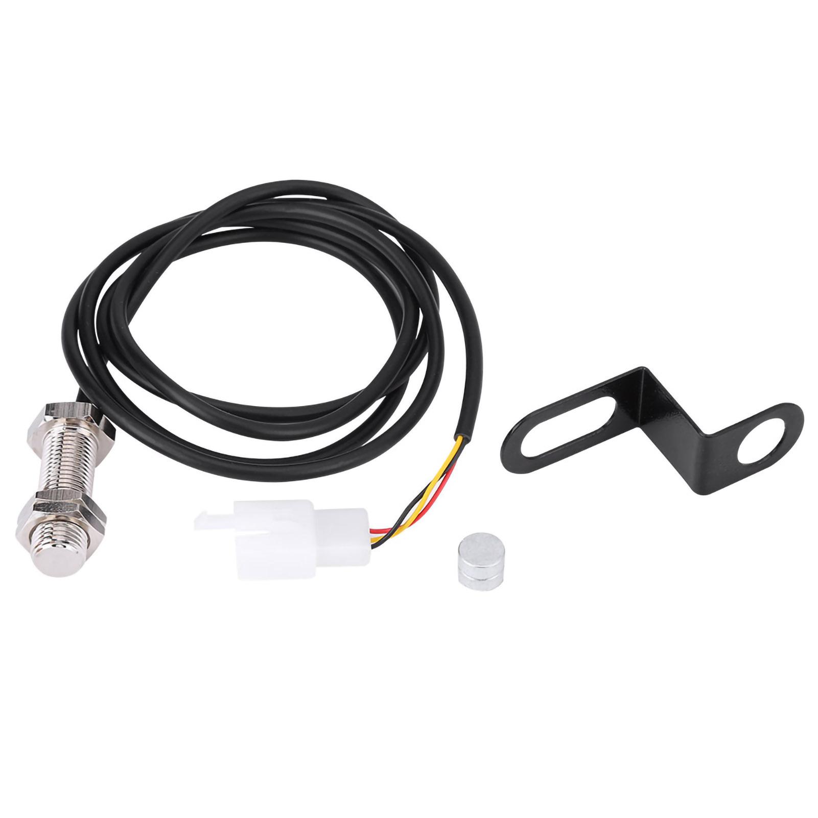 

12000RMP LCD Digital Speedometer Tachometer Gear Indicator for Motorcycle Scooter ATV