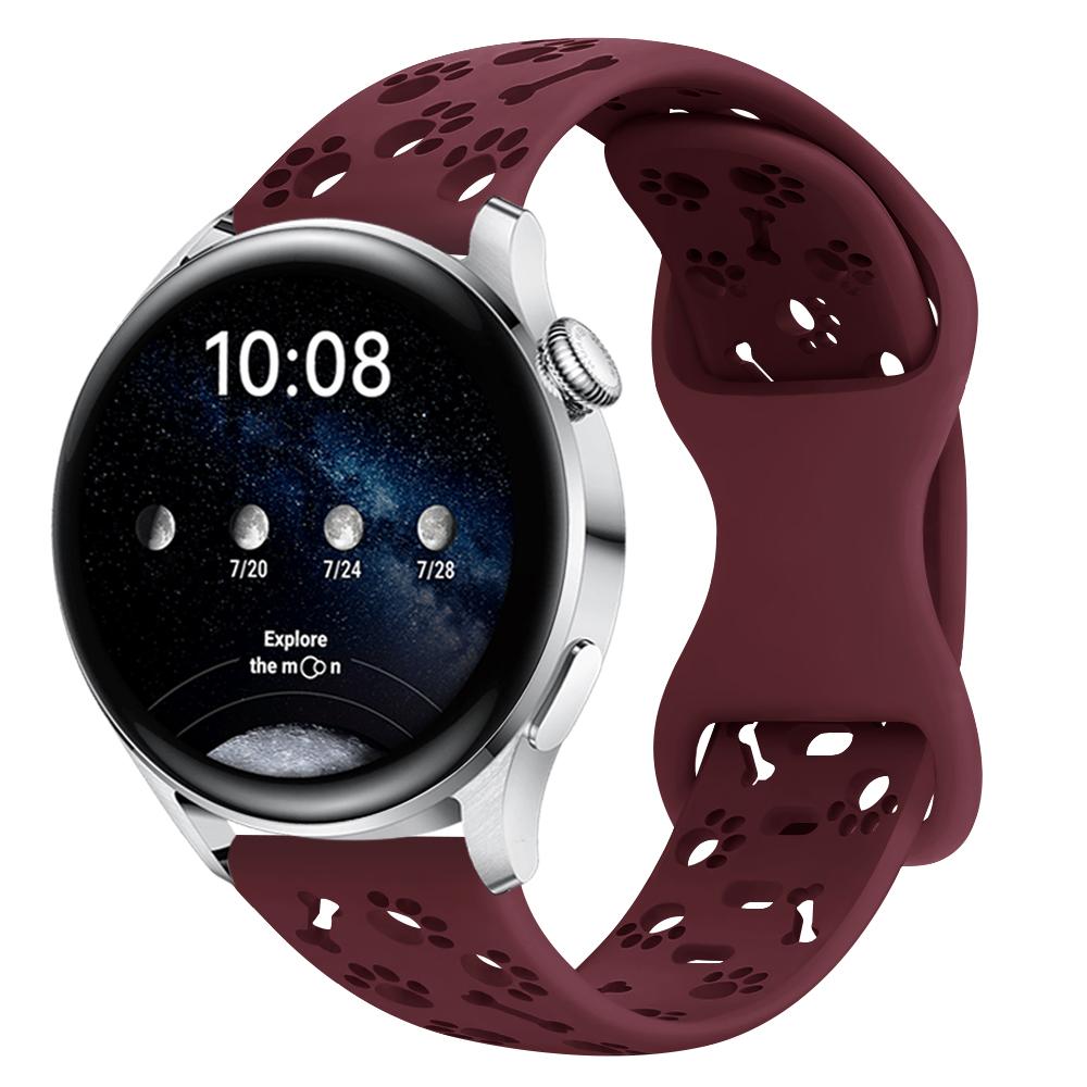 Engraved Watch Band, Soft Breathable Sport Strap 18/20/22MM Compatible with Amazfit Huawei Samsung oppo xiaomi